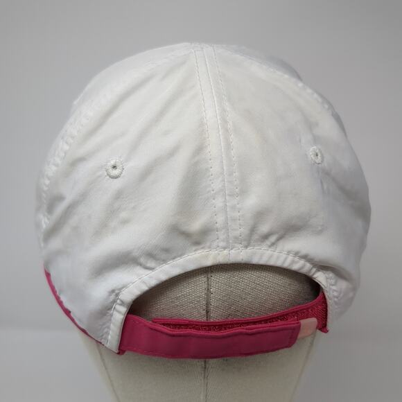 Puma Snapback Baseball Cap White One Size Adjustable Embroidered Vented Holes - Picture 7 of 11